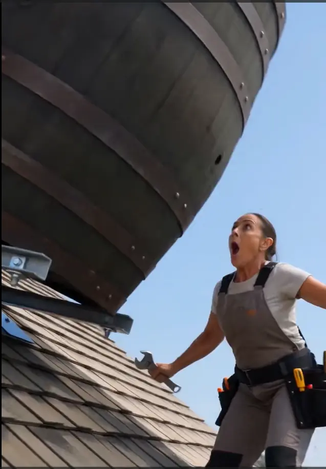 A Woman Next Door Damaged the Support Holding My 500-Kilogram Water Tank — It Crashed Onto the Exact Spot Where I Usually Sat