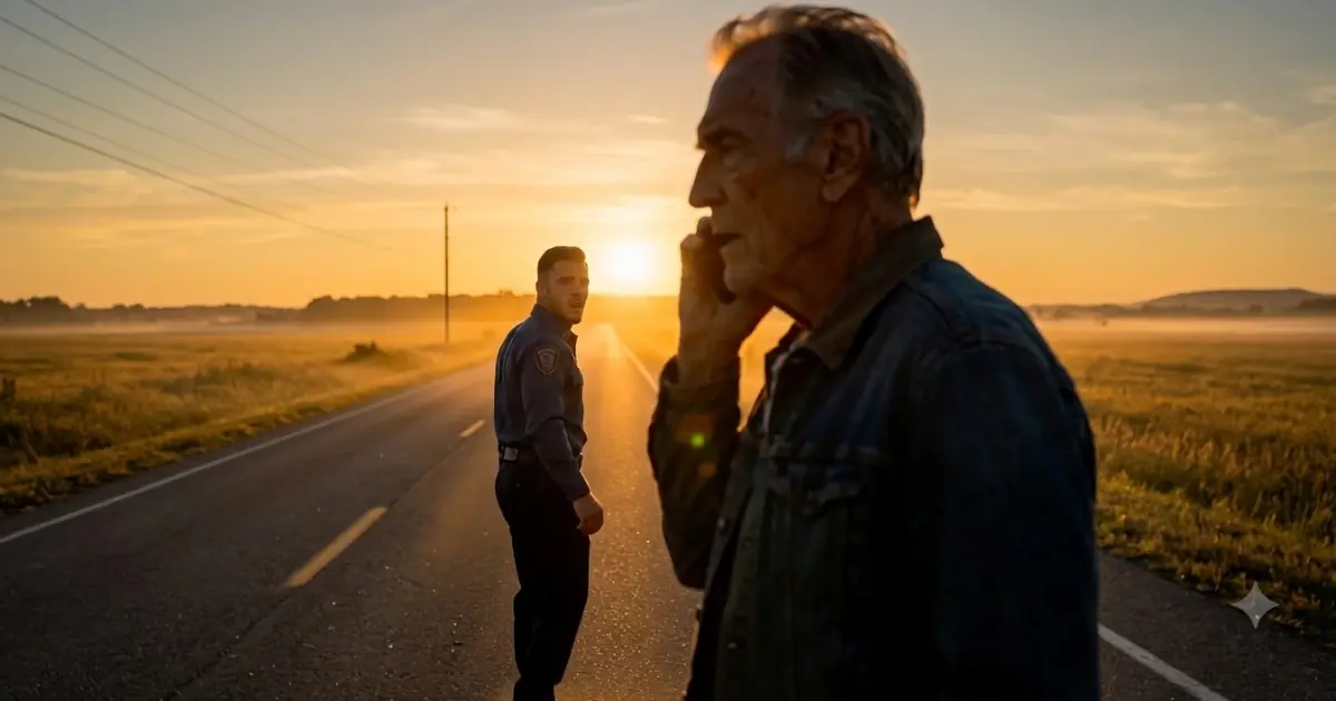 The Badge They Mocked Had Been Buried for Thirty Years. By Sunset, the Man Who Threw It in the Road Would Learn Why.