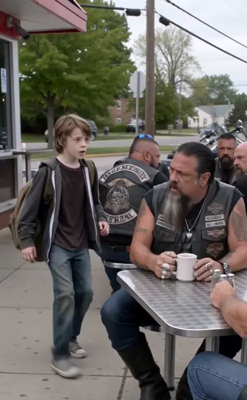 Homeless Boy Whispered to a Hells Angels Biker, "That SUV Is Watching the Kids" — Seconds Later, 20 Bikers Moved
