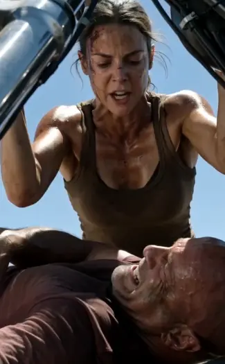 A Deaf Young Woman Saves a Trapped Biker — Then the Entire Chapter Comes for Her