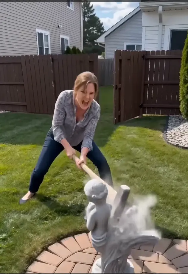 She Destroyed the Rare Statue in My Garden — Then Planted Fake Evidence to Make Me Take the Blame
