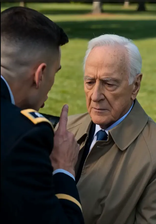 THE OLD GENERAL EVERY CADET IGNORED — UNTIL ONE YOUNG SOLDIER POINTED A TRAINING RIFLE AT HIM