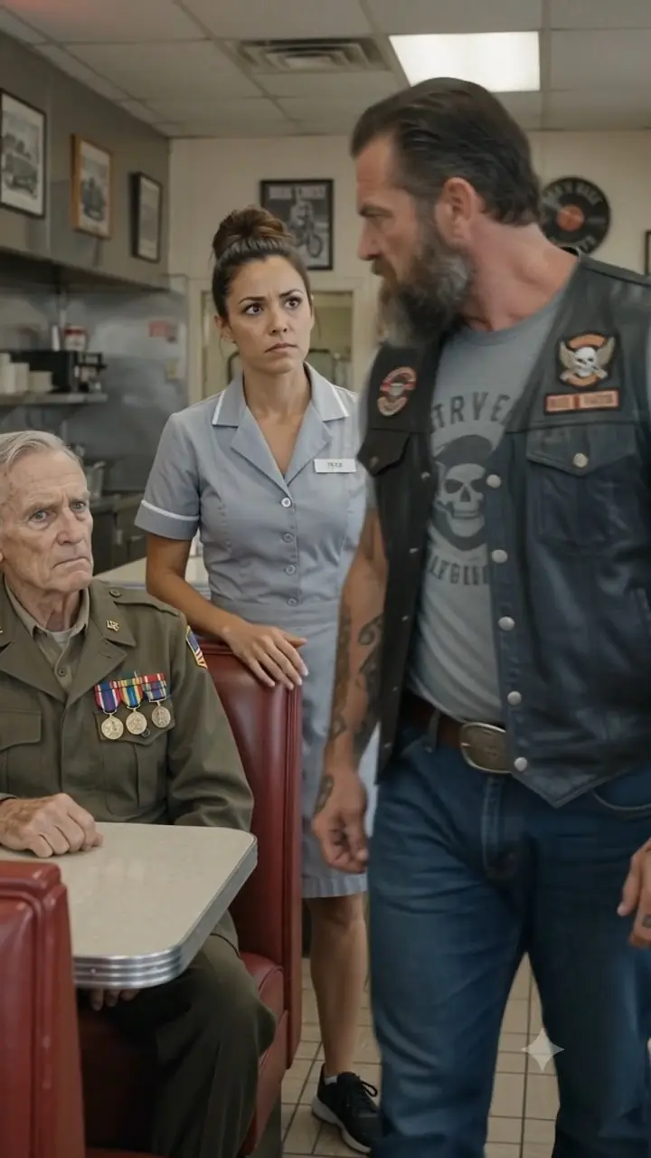 He Told the Veteran to Take Off His Medals—Seconds Later, the Diner Went Silent