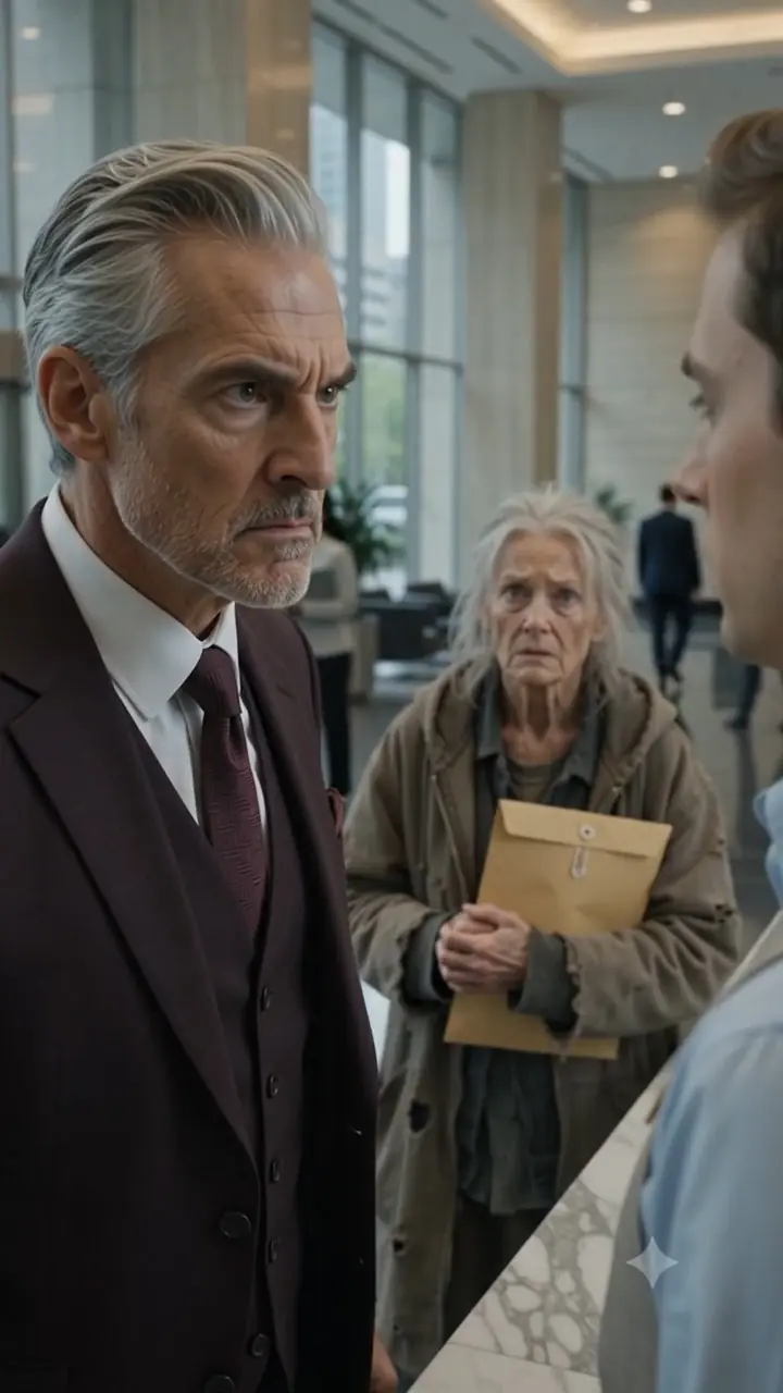 The Old Woman Came In With An Envelope — But The Manager Only Saw Her Clothes