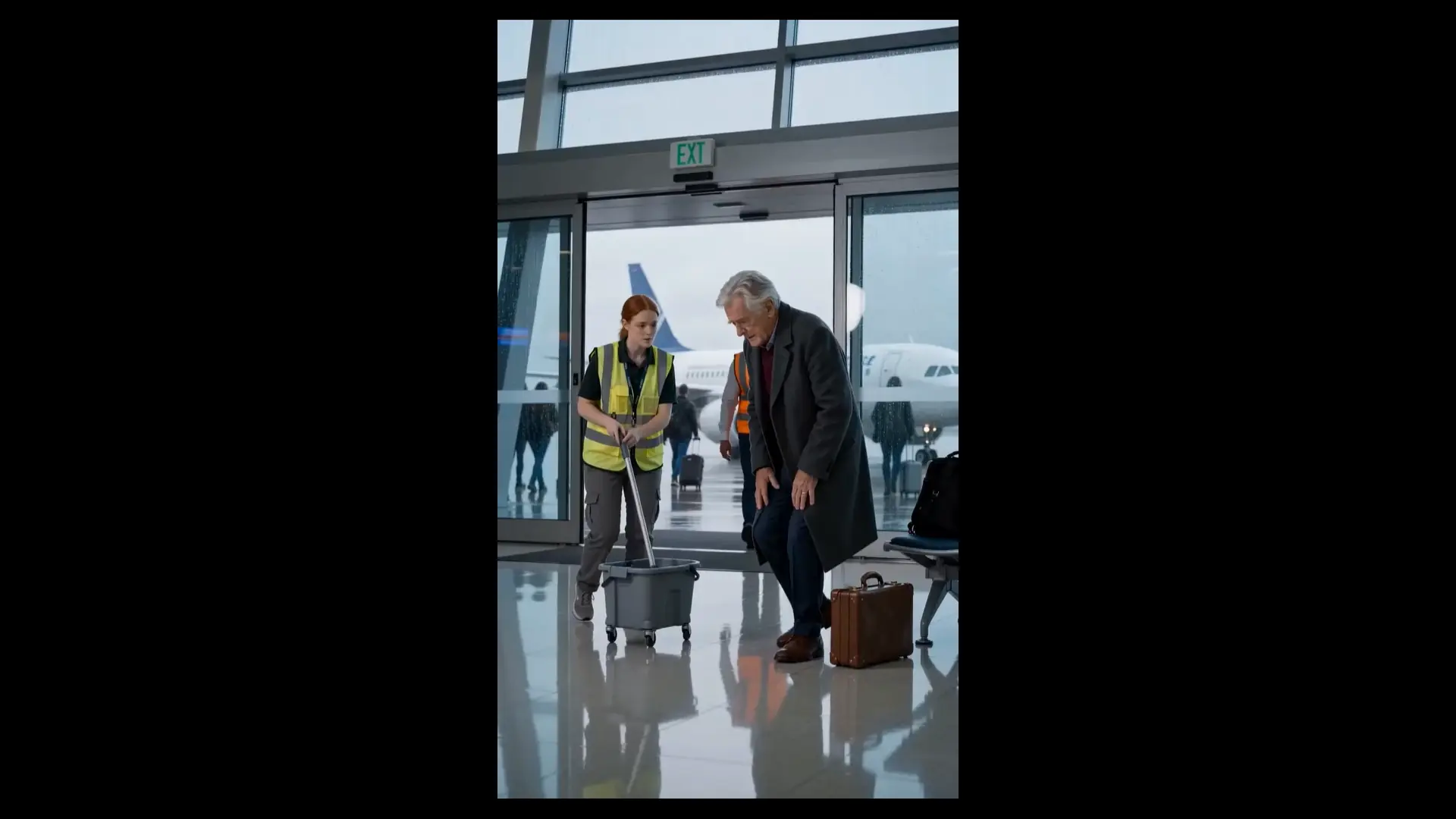 "Finish Your Shift, You're Suspended!" — Arrogant Airport Boss Humiliated by Undercover Airline Chairman