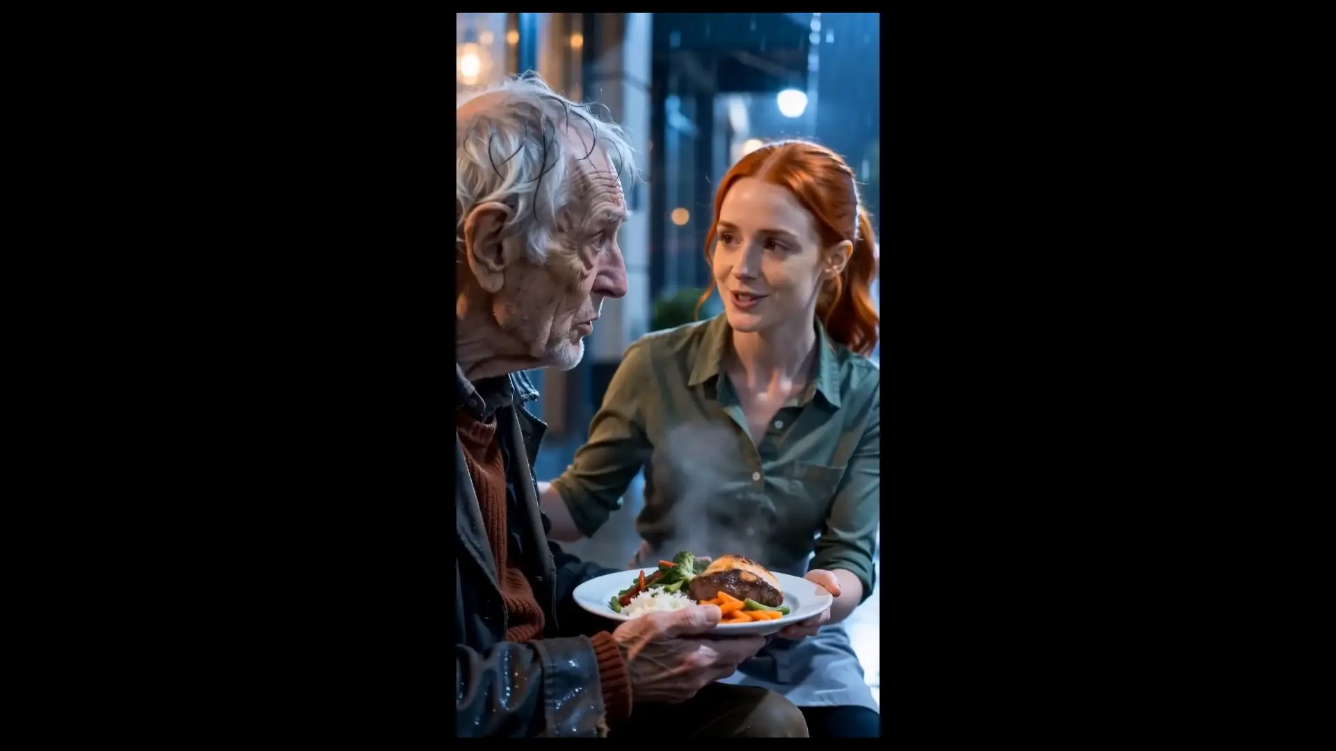 The Billionaire on the Bench: A Fired Waitress, a Cold Dinner, and the Last-Minute Will
