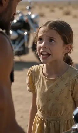Don't Start Your Bike!” Little Girl Warns Hell’s Angels — Then They Found Something Under