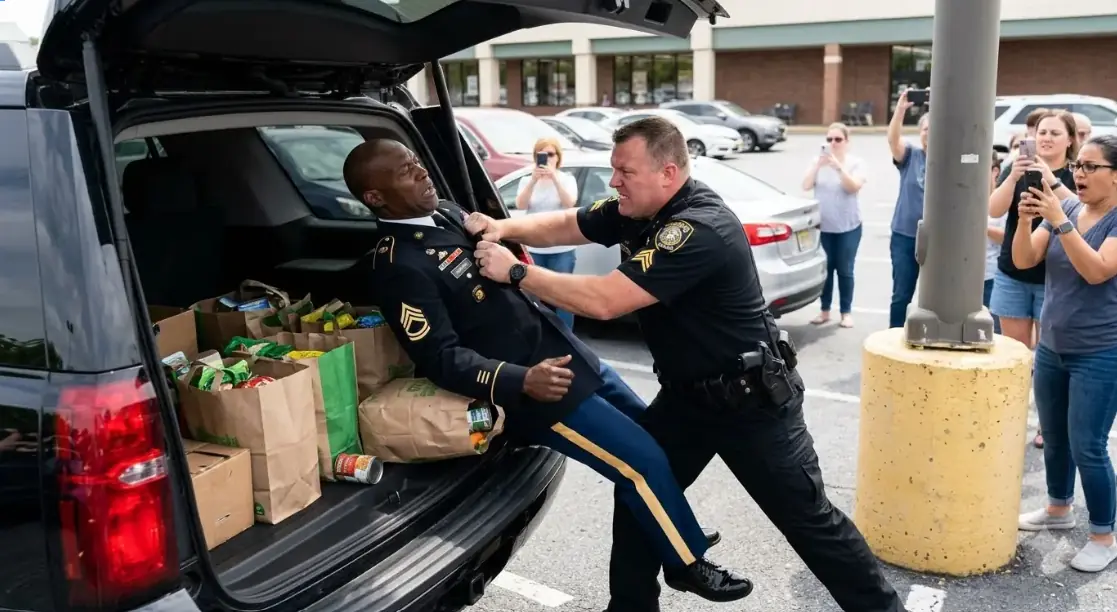 The Officer Laughed at His Federal Credentials — Then Three Black SUVs Locked Down the Parking Lot
