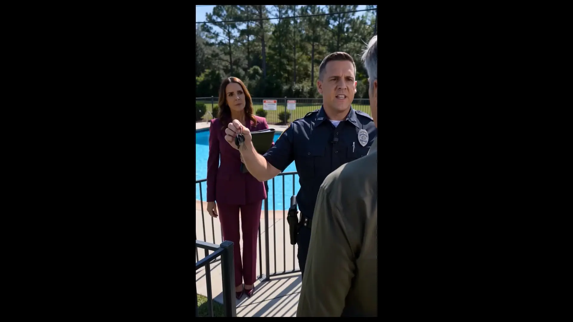 The Bodycam at the Gate: When a Corrupt Cop Tried to Seize a Private Pool for His HOA Wife