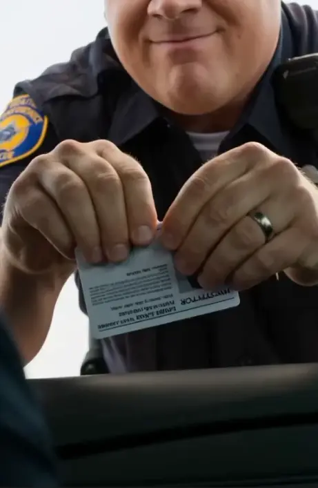 He Tore My License Apart and Smiled. Then He Learned Why I Had Been Waiting for Him.