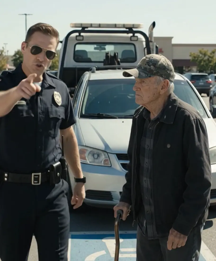 I Thought The Arrogant Cop Was Just Ruining My Day… But When I Made One Phone Call To A Number I Hadn’t Used In Thirty Years, The Smirk On His Face Melted Into Pure Terror.