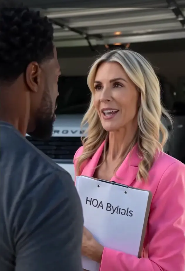 HOA KAREN PARKED HER MERCEDES IN MY PRIVATE GARAGE WITHOUT ASKING — SO I SEALED THE DOOR AND LEFT FOR VACATION. WHEN I CAME BACK, SHE WASN’T THE ONLY ONE WHO HAD LOST EVERYTHING.