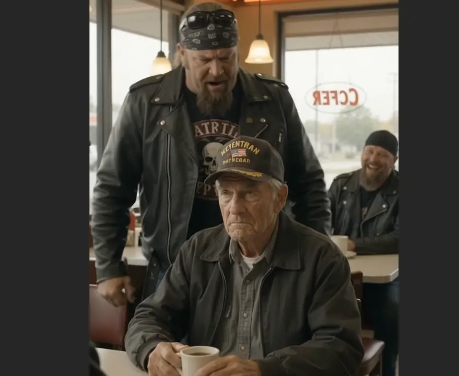 Bikers Tried to Intimidate a Veteran… Then One Man Taught Them Respect