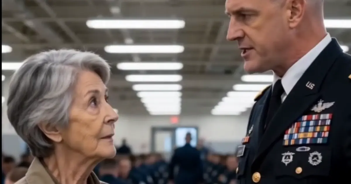They Sent the Old Woman to Sit Beside the Trash, Then the Base Commander Saluted Her Before She Evaluated the Major Who Humiliated Her.