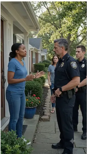 Cops Were Called on a Black Woman at Her Own Home — Then the New Police Chief Took Her Hand