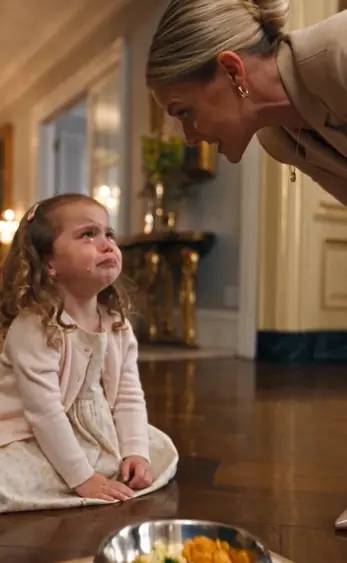 The Little Girl Was Left Crying Beside A Dog Bowl, But The Woman’s Smile Vanished When An Older Man Saw The Maid’s Phone