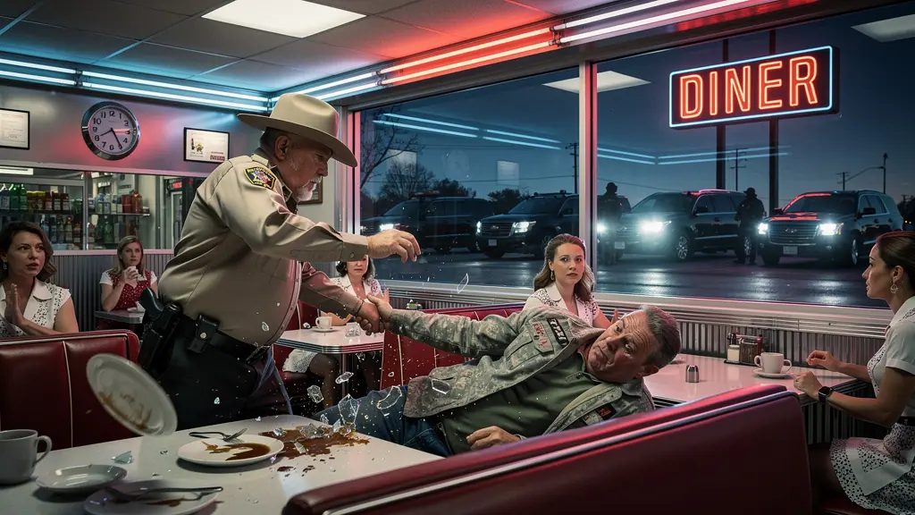 The Sheriff Evicted The Bleeding Veteran From The Booth Before Three Unmarked Vehicles Barred The County Road