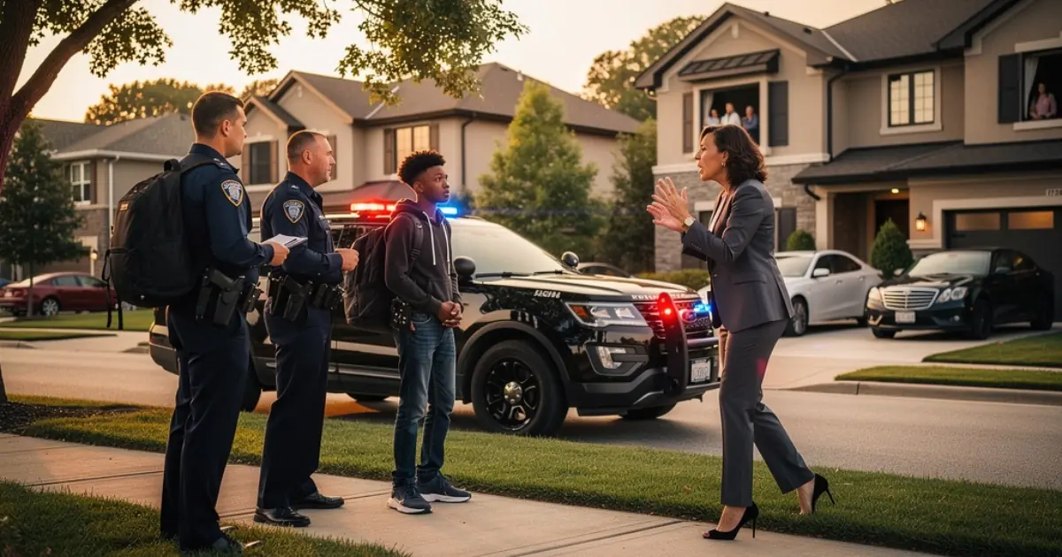The Officer Dropped My License When Dispatch Confirmed The Kidnapping Call Came From The House Watching Us