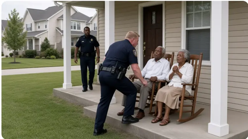 A Cop Shoved An Elderly Black Couple On Their Own Porch — Then Their Son Walked Up As The New Chief