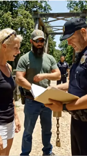 HOA CALLED 911 OVER MY BRIDGE—THEN DEPUTIES CHECKED THE DEED
