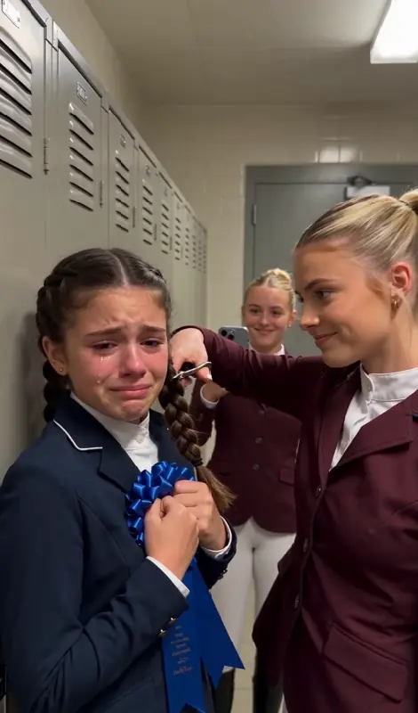I Thought The Rich Girls Were Just Bullying Me Over A Ribbon… But When My Marine Father Burst Into The Locker Room, He Realized They Were Trying To Hide A Million-Dollar Crime.