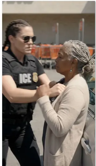 Bully ICE Officer Picks the Wrong Grandma!