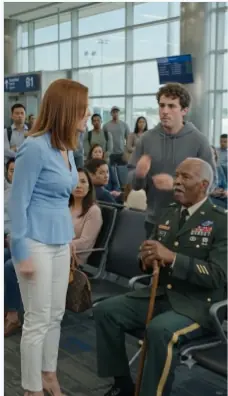 For 120 Minutes, a Decorated 72-Year-Old Veteran Endured Public Humiliation at Gate B17 Without Saying a Word. Then Three Officials Walked Straight Past His Accuser, Stopped Before His Chair, and Did Something That Silenced the Entire Terminal.