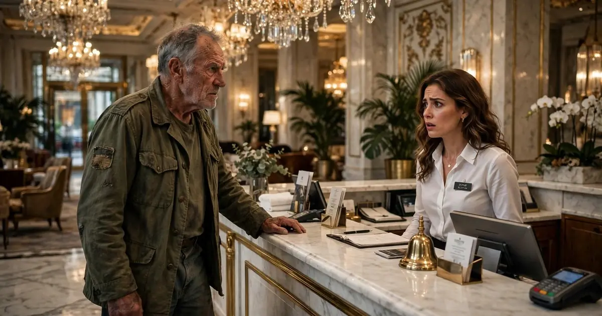 They Drenched a Poor-Looking Guest, Then Learned He Held the Hotel’s Future in His Hands.