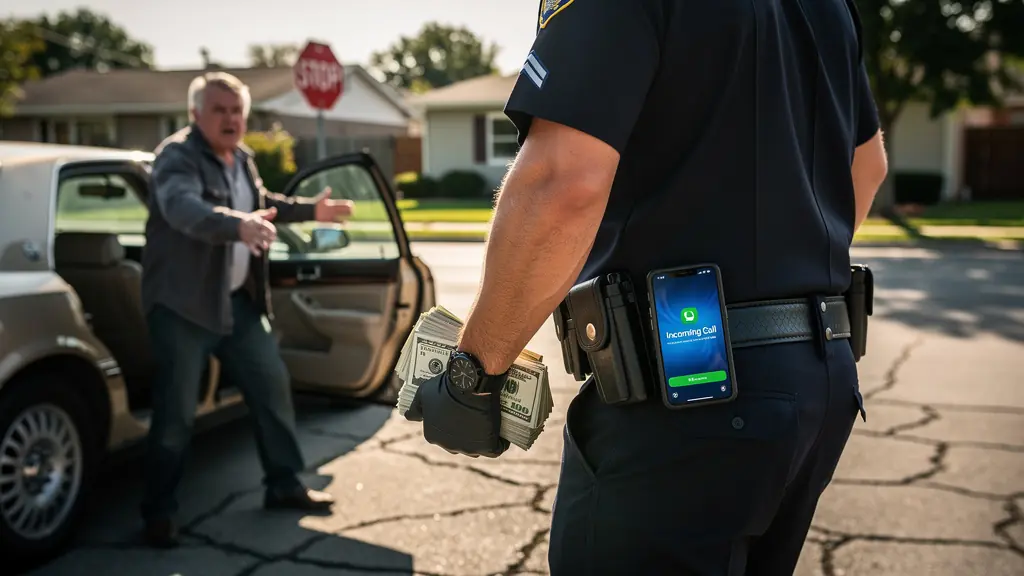 The Officer Walked To His Cruiser With My Cash, But Internal Affairs Was Already Calling His Phone