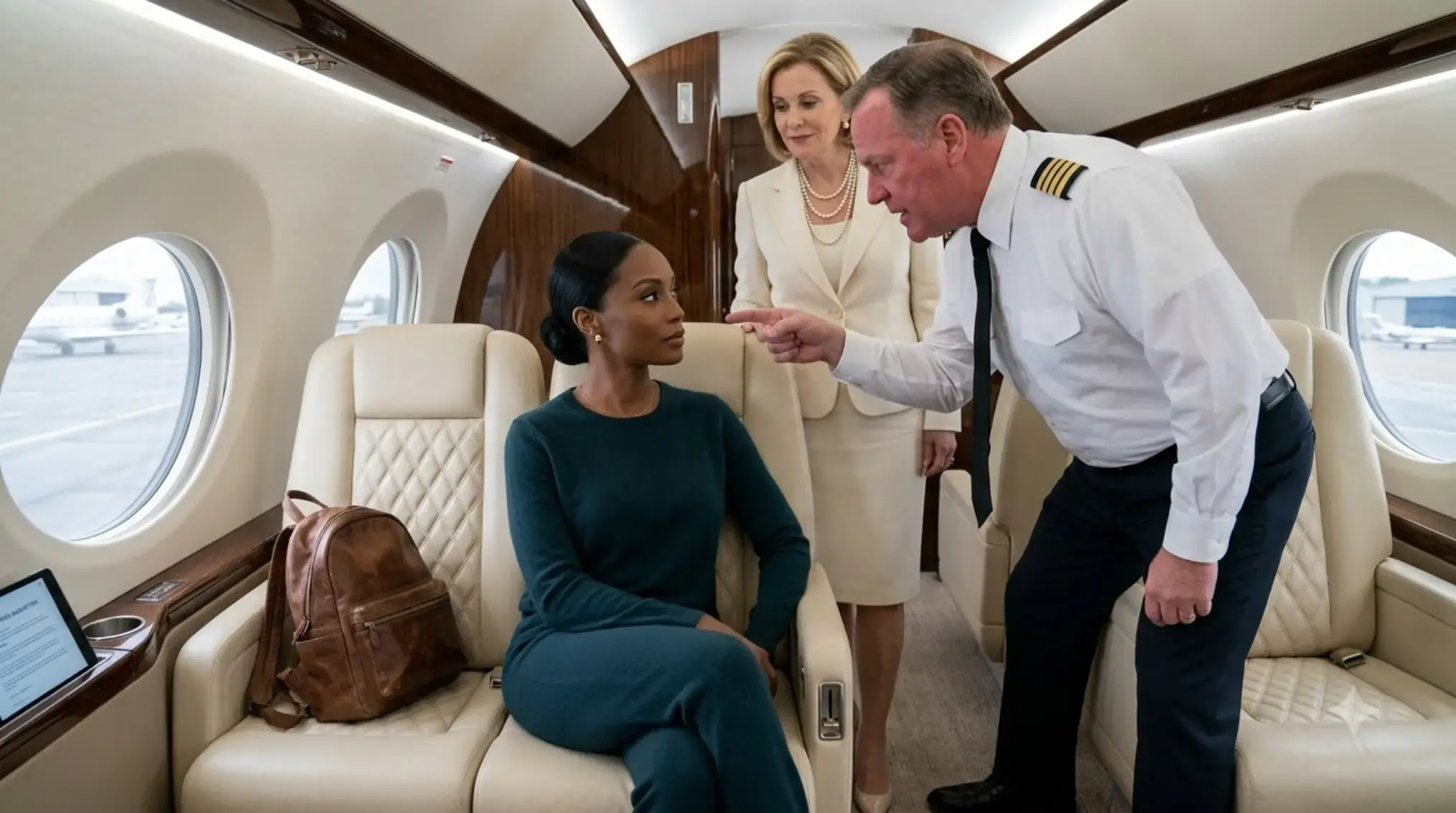 Pilot Ordered a Woman to Give Up Her Seat — Then She Revealed She Owned the Private Jet