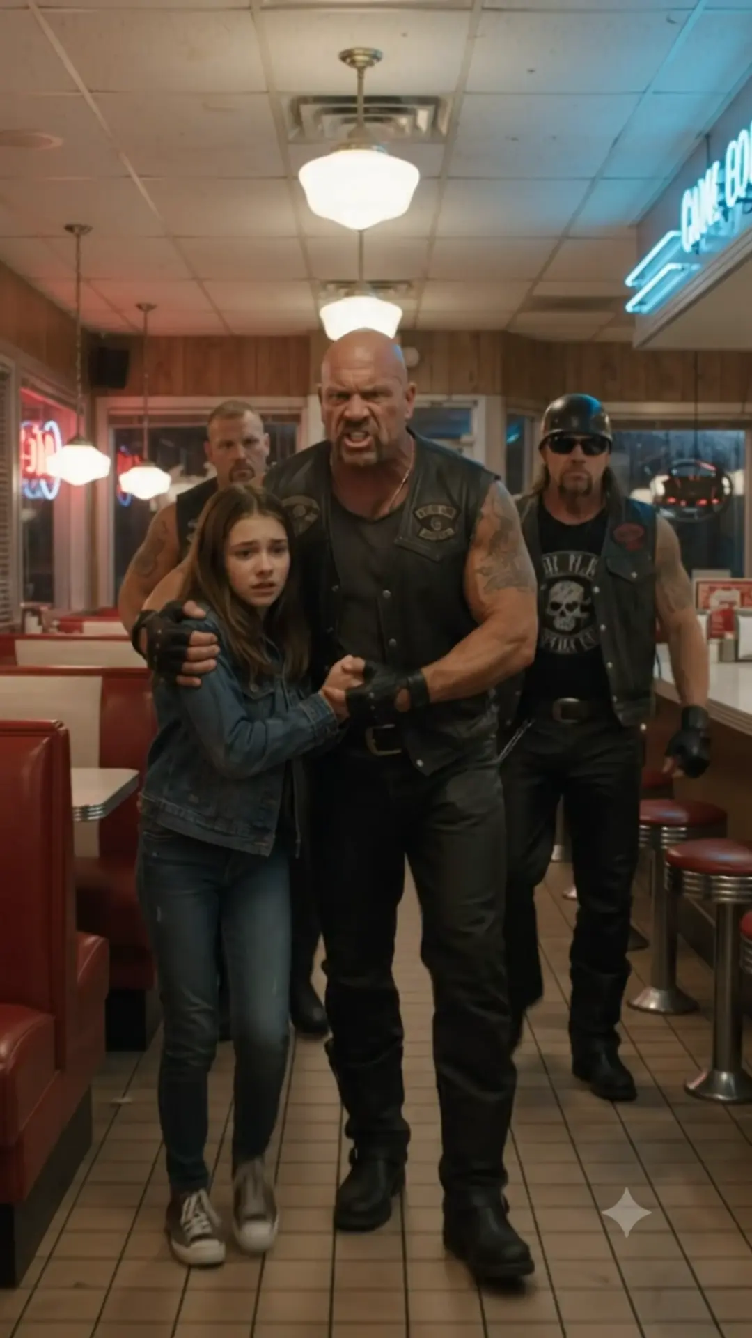 A Terrified Girl Begged a Rough Biker for Help, Unlocking a 20-Year-Old Secret