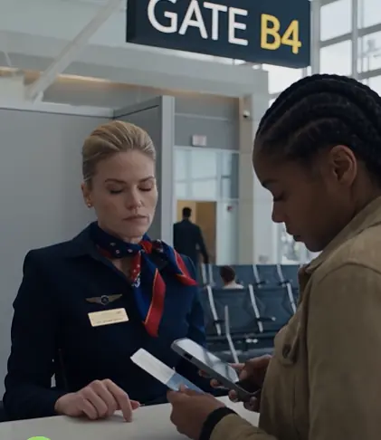 "Everyone Thought the Gate Agent Destroyed the Pitiful Mother When He Slapped Her, Until She Made One Call and the Entire Terminal Went Completely Silent. "