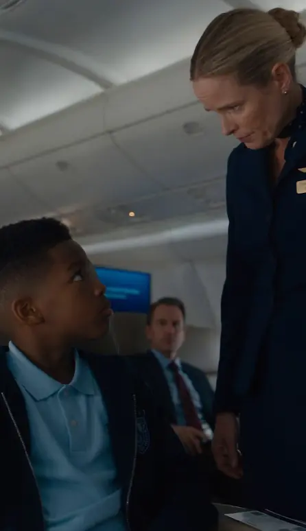 The Flight Attendant Ordered Eleven-Year-Old Malik Johnson Out of First Class Until His Father Walked Aboard and Asked One Quiet Question.