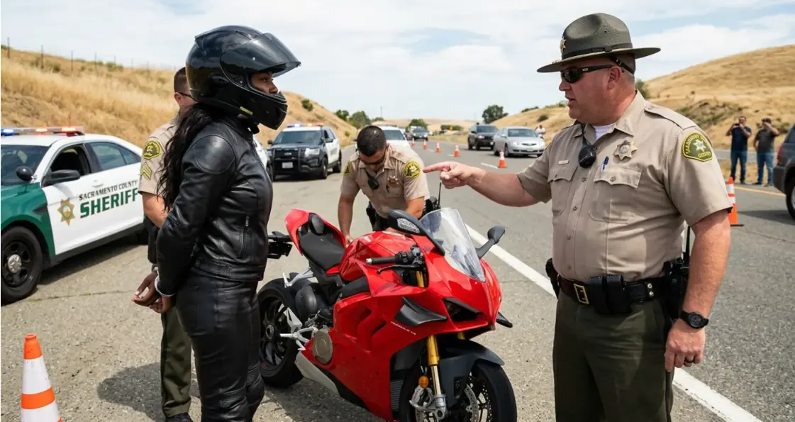Two Cops Handcuffed a Black Girl Riding a Ducati Panigale V4 — Unaware She Was a Federal Judge