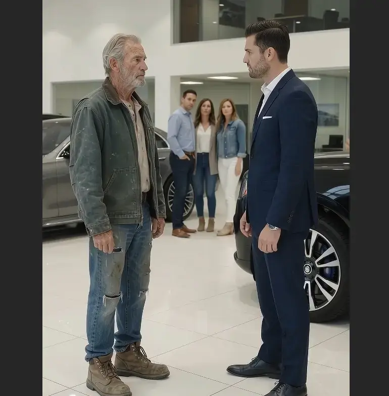 Salesman Laughed When an Elderly Man Asked About a Luxury SUV—Then the Manager Rushed Over