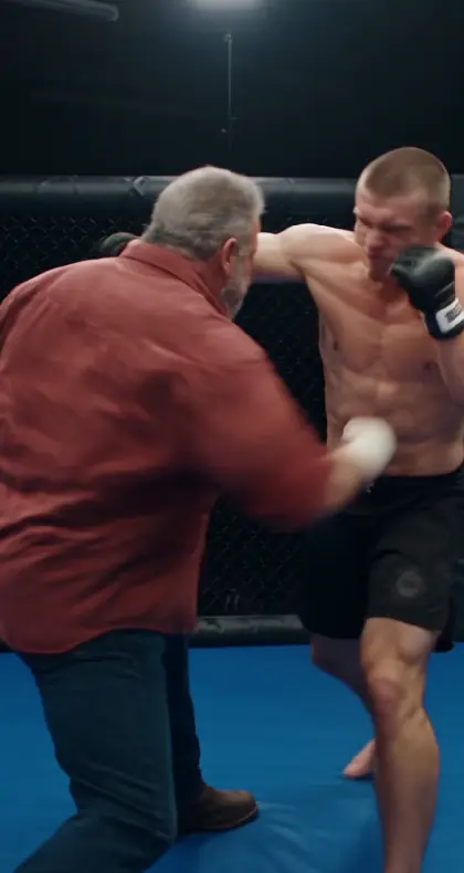 The first person to laugh was Dustin Cole.  The second was his coach.
