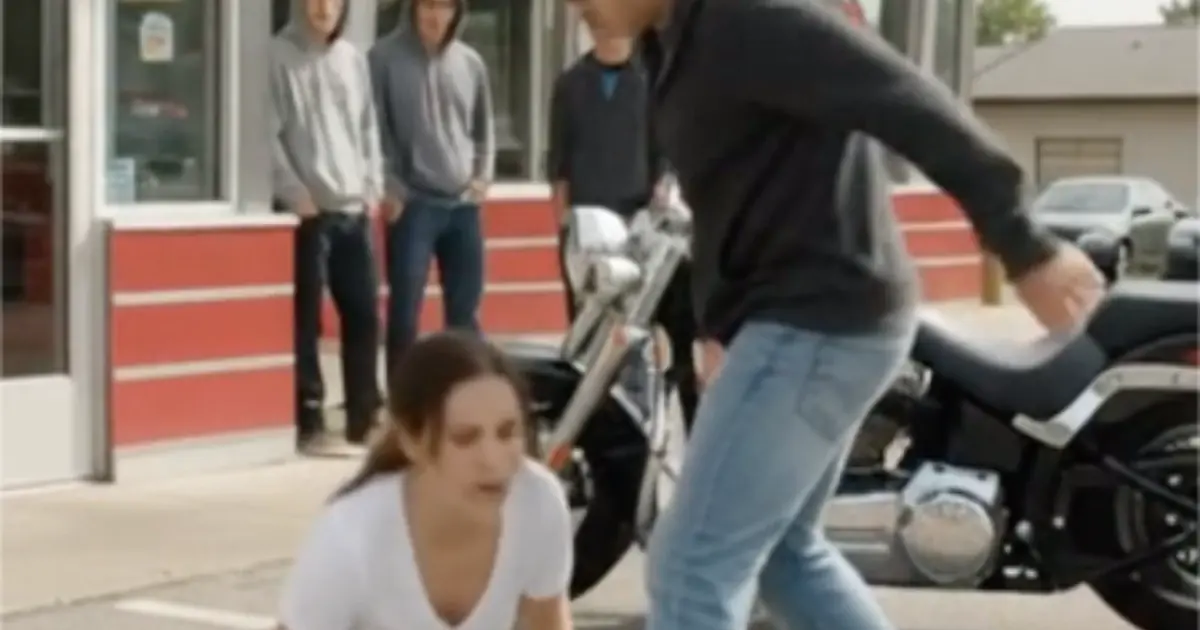 Waitress Defended a Biker’s Motorcycle From Thieves — His Response Shut Down the Whole Block