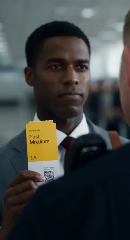 THE AIRPORT OFFICER SAID I DIDN’T BELONG IN FIRST CLASS—BUT THE BRIEFCASE HE TRIED TO OPEN COULD DESTROY FOUR HUNDRED CAREERS BEFORE THE NIGHT WAS OVER