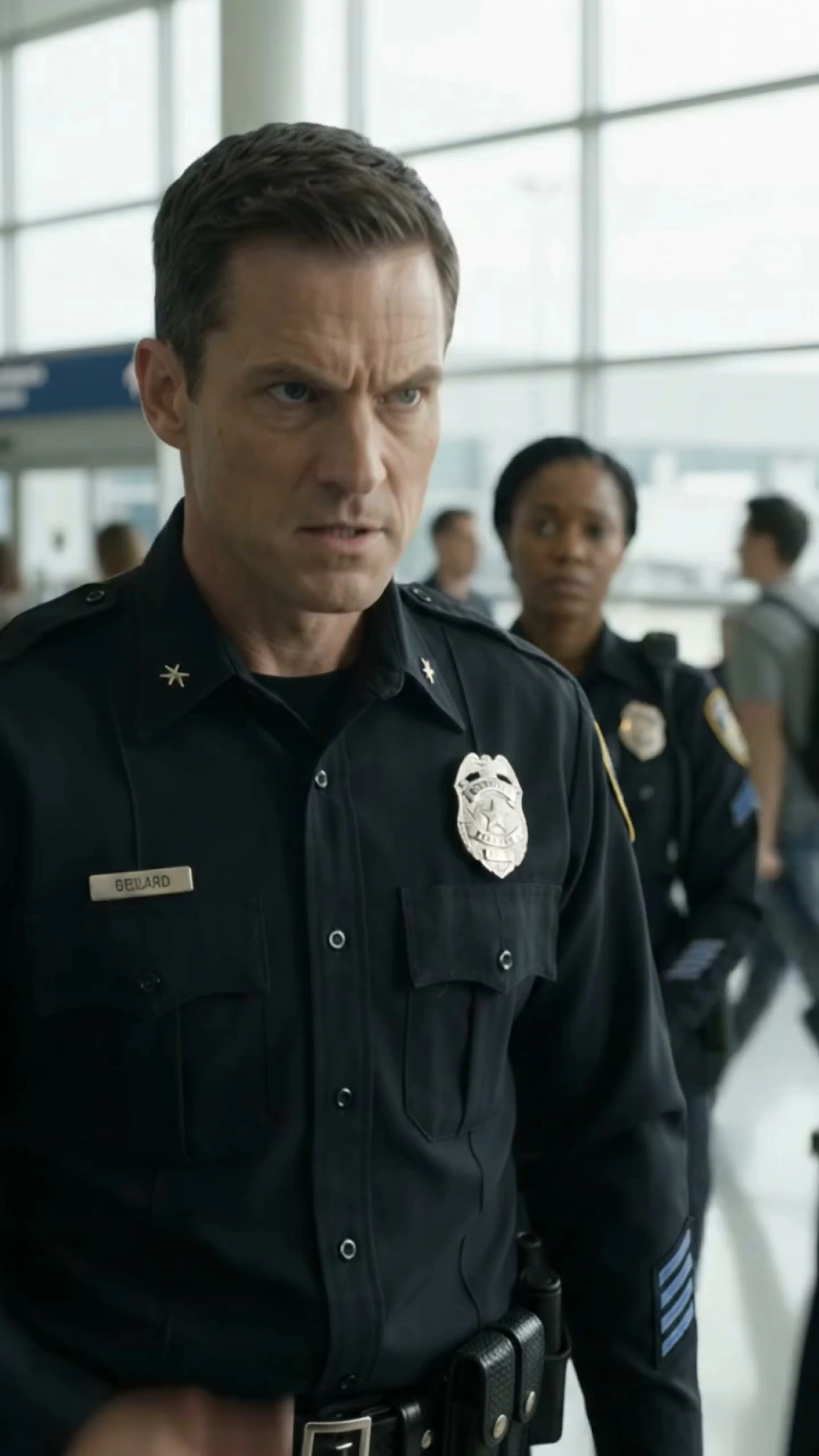 They Handcuffed a Navy Captain at the Airport for Wearing His Own Uniform -Then One Radio Call Made Every Officer Stop Moving