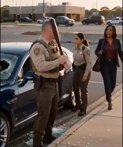 He Smashed Every Window in Her Bentley - At Midnight, He Learned She Was His New Sheriff