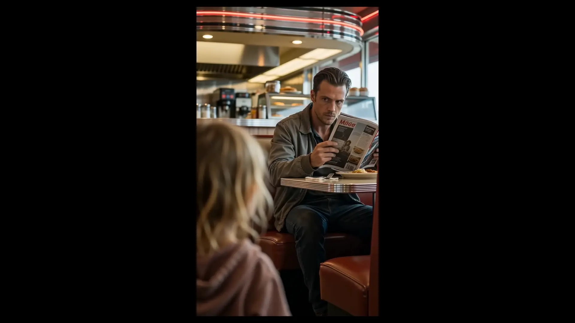 He Sat Alone in a Diner and Defended an Elderly Woman From a Cruel Stranger—But When She Revealed Why She Had Been Looking for Him for 30 Years, He Discovered a Family Secret That Changed Everything He Thought He Knew About His Past
