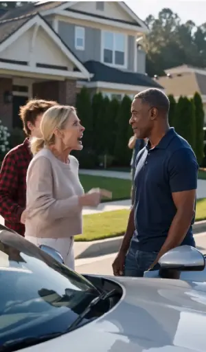 Karen Tried to Take My Mustang Away — She Never Knew I Was the Police Chief