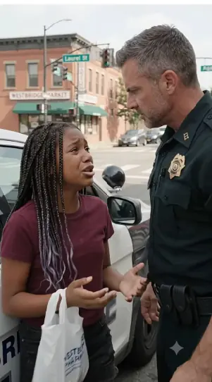 Racist Cop Pins Black Girl to Cruiser — Then Finds Out Who Her Mother Is