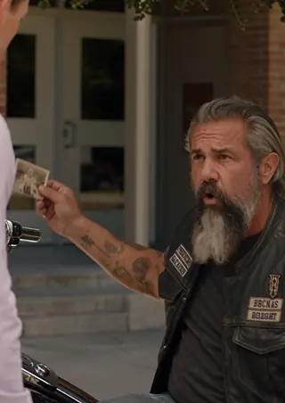 I Confronted The Biker Watching My Daughter’s School Every Day… But When I Saw The Photo In His Wallet, I Realized The Real Predator Was Waiting Inside Her Classroom.