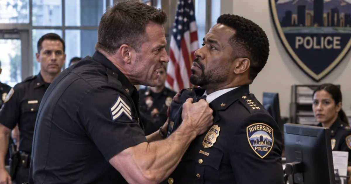 They Dragged a Calm Man in Command Uniform Across Riverside’s Front Desk Before Asking His Name. Seconds Later, One Radio Message Revealed They Had Handcuffed Their Newly Appointed Police Chief.