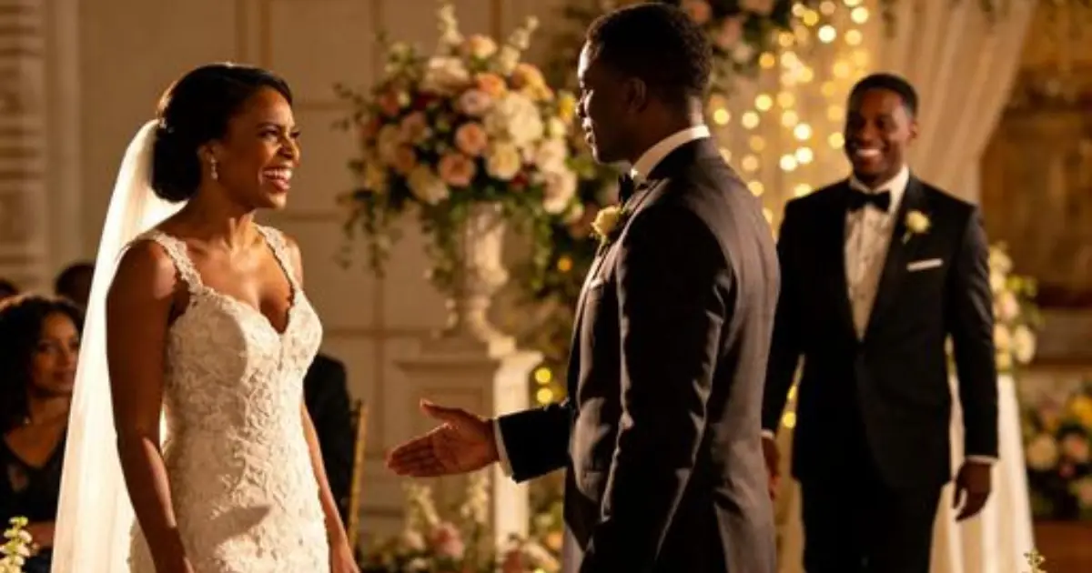 I publicly humiliated my broke ex when he showed up at my wedding uninvited. Seconds later, my new husband walked over and introduced him as his powerful CEO boss.