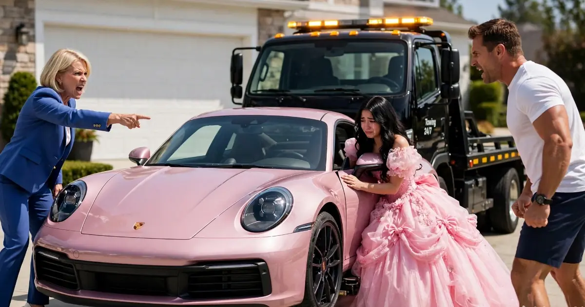 HOA Woman Tried to Tow His Daughter’s Porsche — Then the Driver Revealed Who Owned the Company Chapter 1