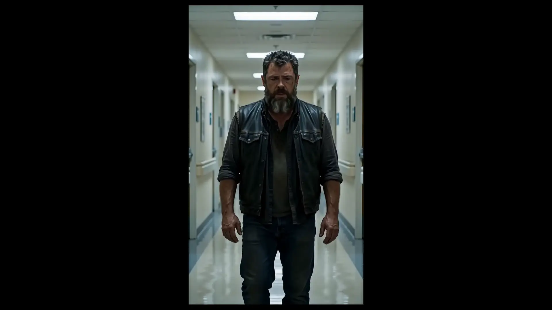 THE BIKER WALKED DOWN THE HOSPITAL HALLWAY AND FOUND A CRYING YOUNG WOMAN — WHAT SHE TOLD HIM CHANGED EVERYTHING