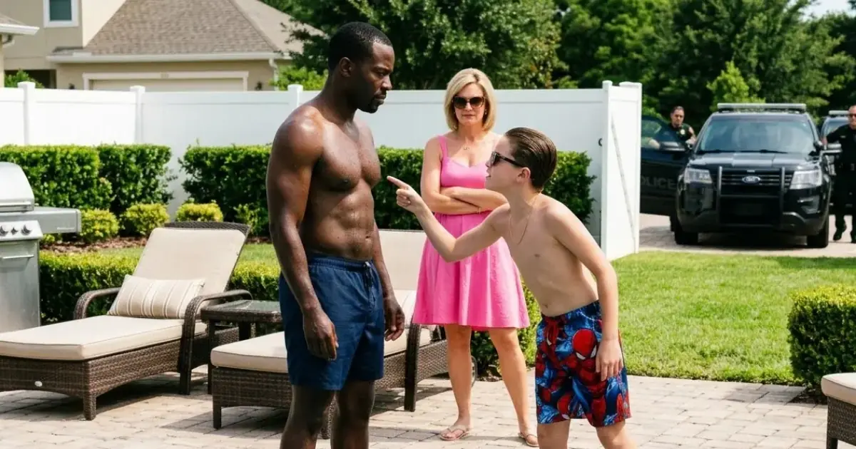HOA President Sent Her Son to Throw a Man Out of His Own Pool — Then Two Unmarked SUVs Rolled Up