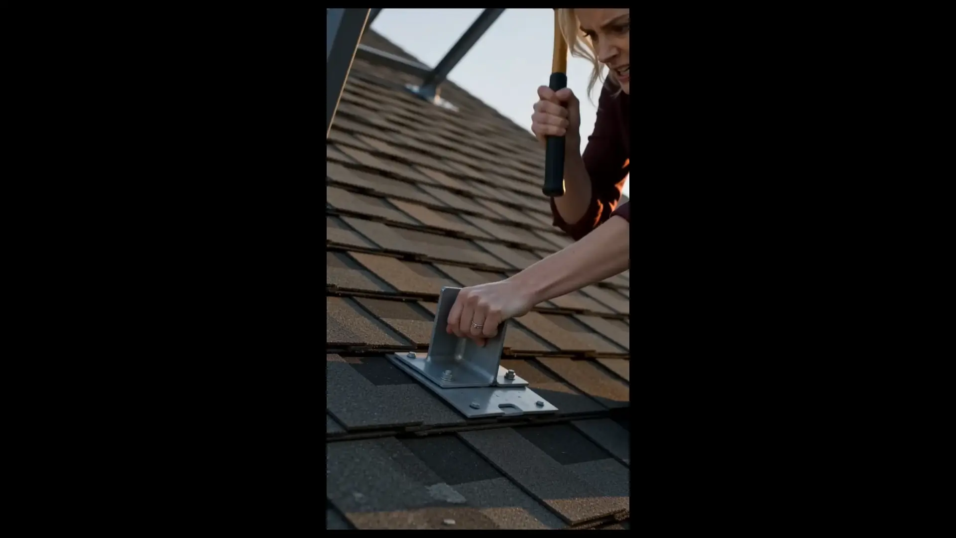 SHE CLIMBED ONTO HER NEIGHBOR’S ROOF TO DESTROY HIS PROPERTY — BUT ONE UNEXPECTED MISTAKE EXPOSED HER ENTIRE SCHEME